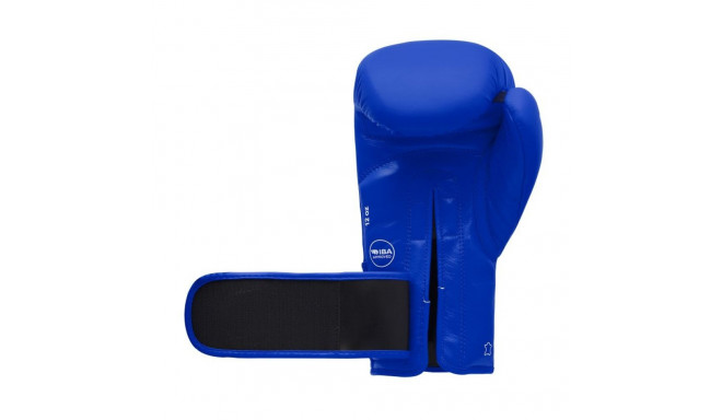 IBA approved blue adidas tournament boxing gloves (10 oz)