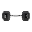 HMS dumbbell HEX PRO 6kg