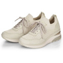 Comfortable Remonte W RKR693 beige sports shoes (39)