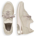 Comfortable Remonte W RKR693 beige sports shoes (41)