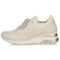 Comfortable Remonte W RKR693 beige sports shoes (39)