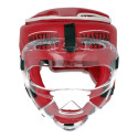 Masters boxing helmet with mask KSSPU-M (WAKO APPROVED) 02119891-M02 (czerwony+S)