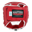 Masters boxing helmet with mask KSSPU-M (WAKO APPROVED) 02119891-M02 (czerwony+S)