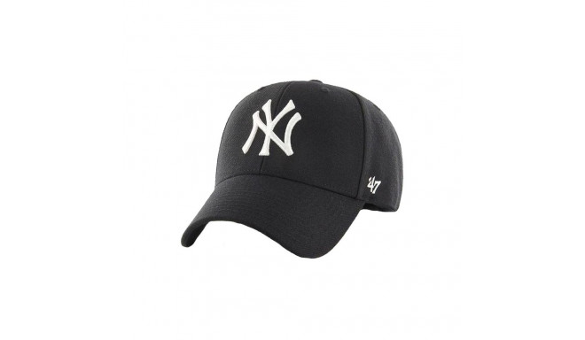 47 Brand New York Yankees MVP Cap B-MVPSP17WBP-BK czarne One size (One size)