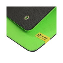 Club fitness mat with holes HMS Premium MFK01 Green-Black