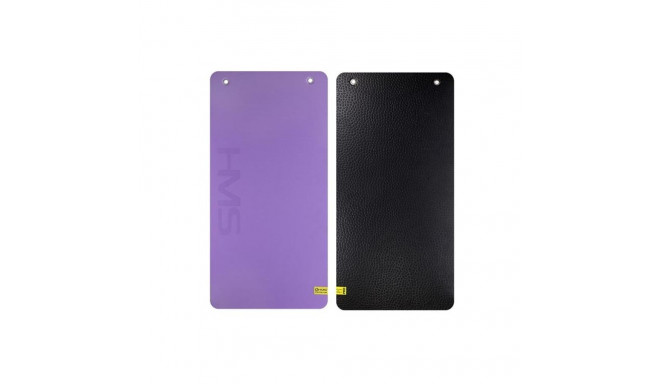 HMS Premium MFK01 Violet Black Club Fitness Mat with Holes