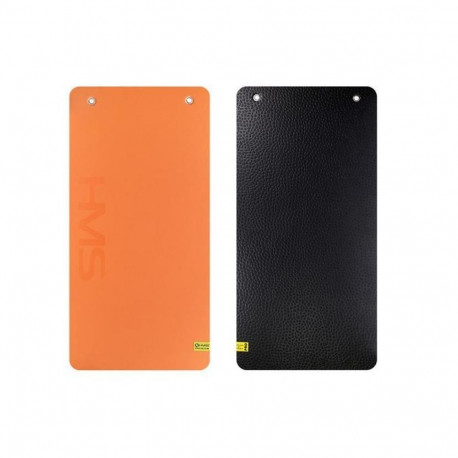 HMS Premium MFK01 Orange-Black Club Fitness Mat with Holes