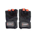 Black / Red HMS RST01 rM gym gloves