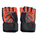 Black / Red HMS RST01 gym gloves XL