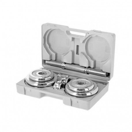 Dumbbells in a case CHROME HMS 2x10kg STC20
