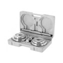 Barbells in a CHROME HMS 2x10kg STC20 case