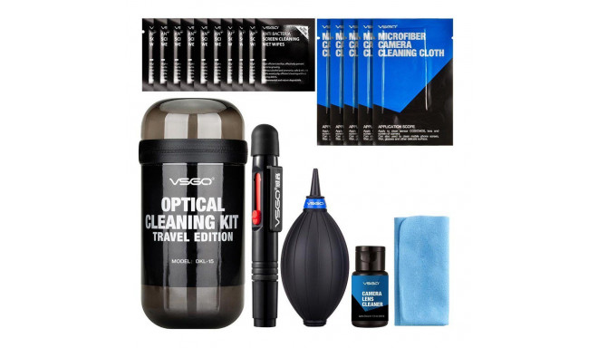 VSGO puhastuskomplekt Optical Cleaning Kit Travel Edition, hall