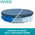 Basseini kate Intex 28030 METAL FRAME 305 x 25 x 305 cm