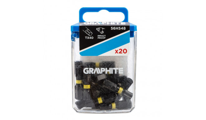 Bity udarowe TX40 x 25 mm, 20 szt.