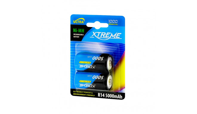 82-603# akumulaator r14 ni-mh 5000mah xtreme