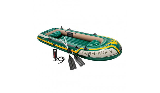 Inflatable Boat Intex Seahawk 4 Green 351 x 48 x 145 cm