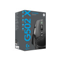 LOGITECH G G502 X LIGHTSPEED Optiline Hiir 8 nupuga juhtmevaba 2.4 GHz USB LOGITECH LIGHTSPEED vastu