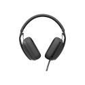 LOGITECH Zone Vibe Juhtmevaba Peakomplekt täismõõdus Bluetooth USB-C kaudu Bluetooth adapter grafiit