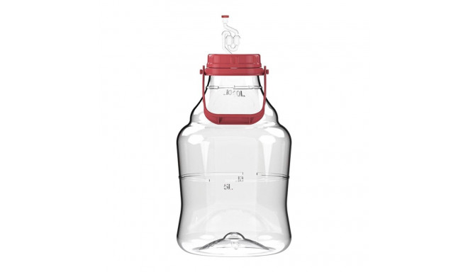 UNBREAKABLE DEMIJOHN 10L HANDLE/AIRLOKS