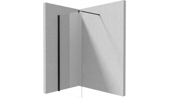 KERRIA PLUS SHOWER WALL. WHT/TRAN NERO80