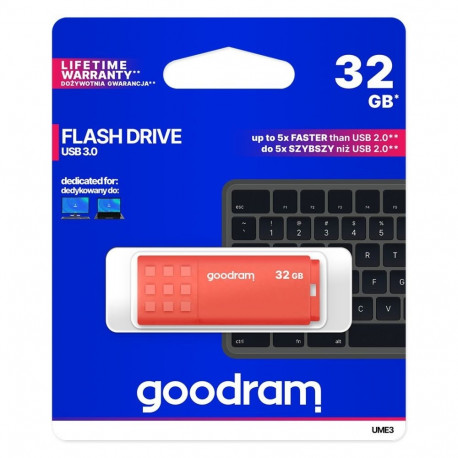 USB Drive - Goodram 32GB USB 3.0, Orange