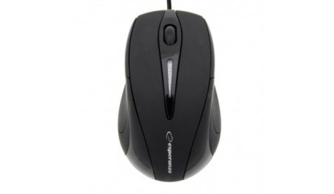 Computer Mouse - Esperanza Em102k USB Type-a Optical 800 Dpi, Black