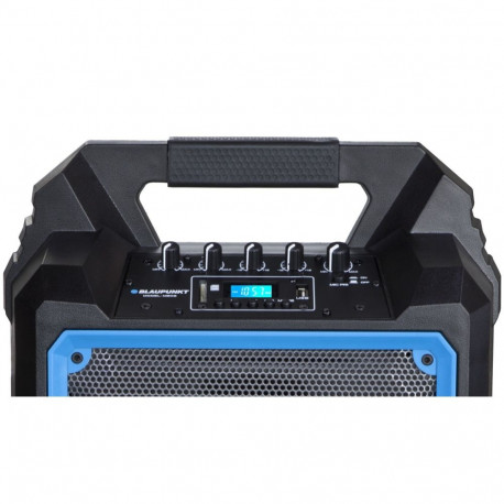 Portable Speaker - Blaupunkt Mb06 500w Stereo Speaker Black/blue