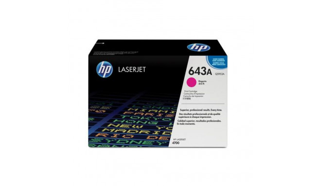 HP 643A Magenta Original LaserJet Toner Cartridge