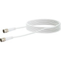 Schwaiger KDSK50 042 coaxial cable 5 m F White