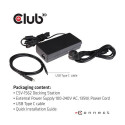 CLUB3D The CSV-1562 is an USB3.2 Gen1 Type-C Universal Triple 4K30Hz Charging Docking Station and is