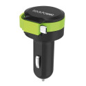 RealPower 257635 mobile device charger Universal Black, Green Cigar lighter Auto