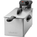 Clatronic 263684 fryer Single Stand-alone 2000 W Deep fryer Black, Stainless steel