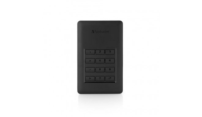 Verbatim Store &#039;n&#039; Go Secure Portable HDD with Keypad Access 1TB