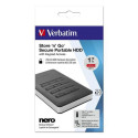 Verbatim Store &#039;n&#039; Go Secure Portable HDD with Keypad Access 1TB