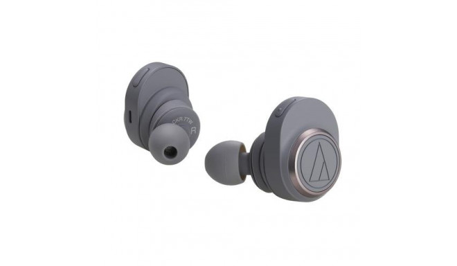 Audio-Technica ATH-CKR7TW Headset Wireless In-ear Calls/Music Micro-USB Bluetooth Grey