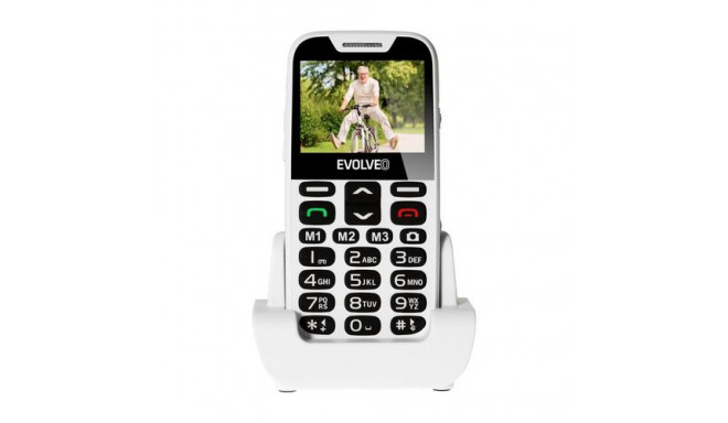 Evolveo EasyPhone EP-600-XDW mobile phone 5.84 cm (2.3&quot;) 89 g White Senior phone