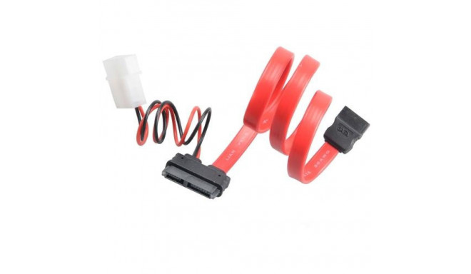 Akasa 40cm SATA cable f/ slimline opticals 0.4 m