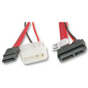 Akasa 40cm SATA cable f/ slimline opticals 0.4 m