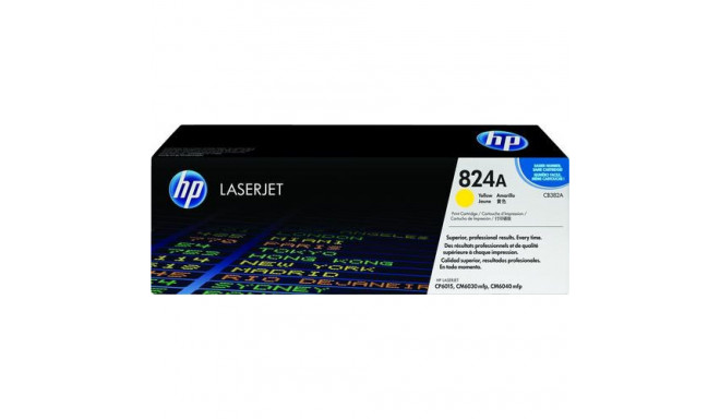 HP 824A Yellow Original LaserJet Toner Cartridge