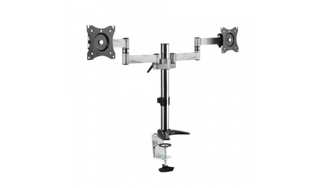 LogiLink BP0077 monitor mount / stand 68.6 cm (27&quot;) Desk Black, Stainless steel