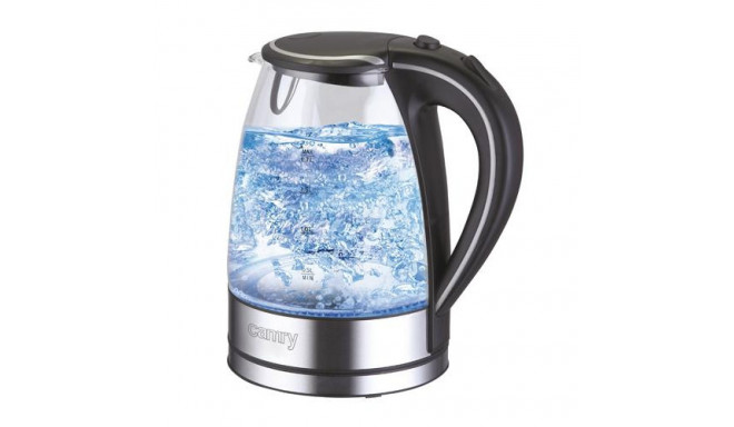 Camry Premium CR 1290 electric kettle 1.7 L 2000 W Black, Transparent