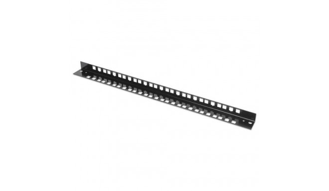 Intellinet 19&quot; Wall Mount Rails, 9U, Black, 2-pack