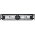 Intellinet Patch Panel, Cat6, 10&quot;, UTP, 1U, 12-Port, Black