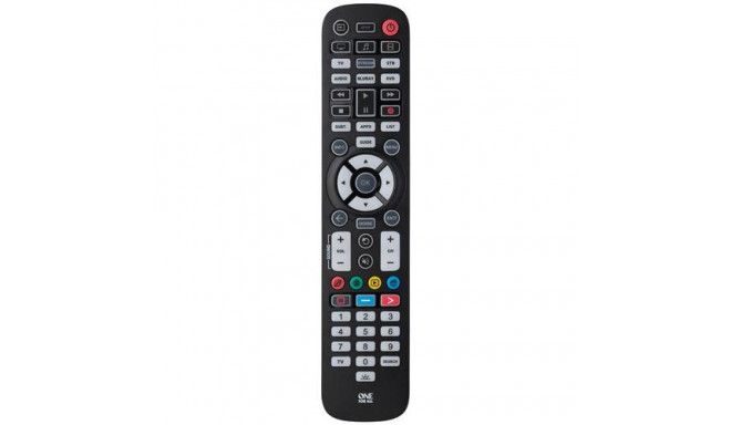 One For All Essential 6 remote control IR Wireless DVD/Blu-ray, IPTV, Soundbar speaker, TV Press but