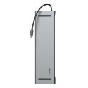 Baseus CATSXG0G notebook dock/port replicator USB 3.2 Gen 1 (3.1 Gen 1) Type-C Silver