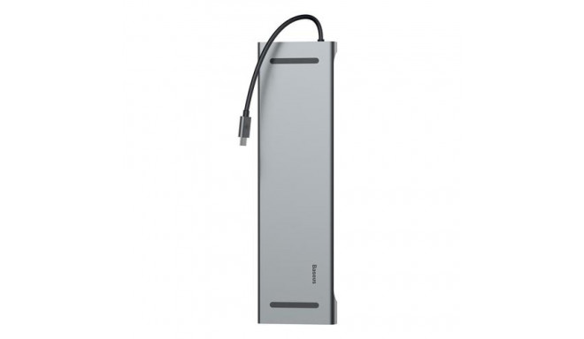 Baseus CATSXG0G notebook dock/port replicator USB 3.2 Gen 1 (3.1 Gen 1) Type-C Silver