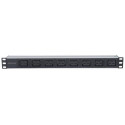 Intellinet 19&quot; 1U Rackmount 8-Output C19 Power Distribution Unit (PDU), With Removable Powe