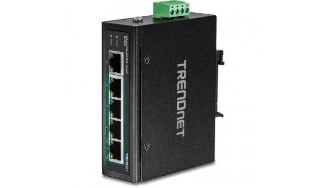 Trendnet TI-PG50 network switch Unmanaged Gigabit Ethernet (10/100/1000) Power over Ethernet (PoE) B