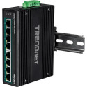 Trendnet TI-PG80B network switch Gigabit Ethernet (10/100/1000) Power over Ethernet (PoE) Black