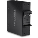 Trendnet TI-E100 network extender Network transmitter Black 10, 100, 1000 Mbit/s